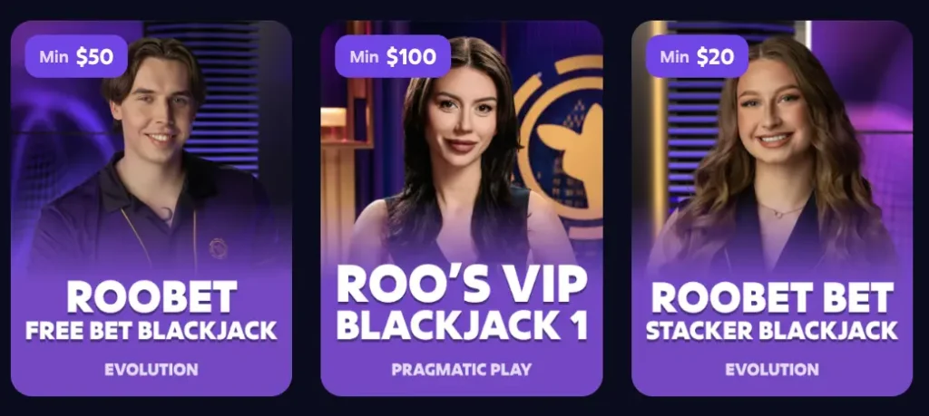 Roobet Blackjack
