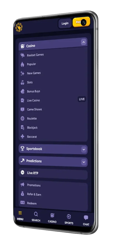 Roobet Casino App