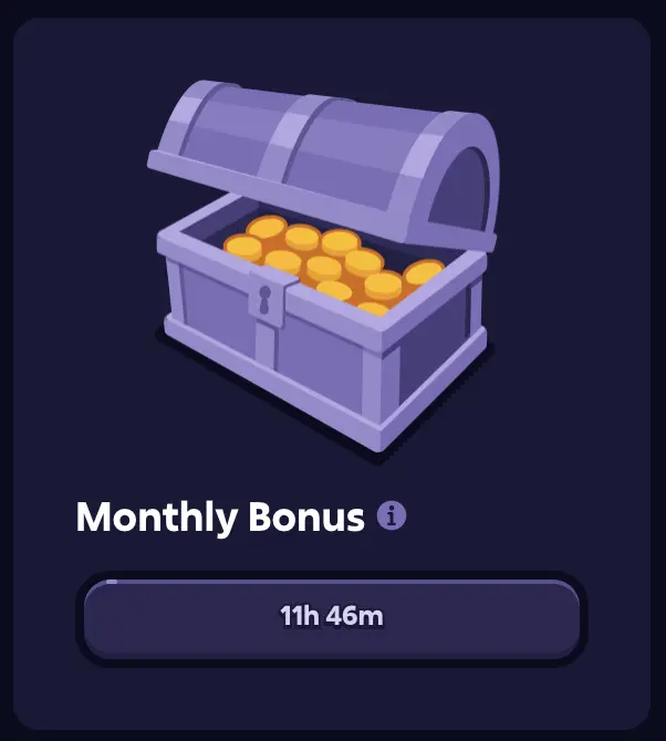 Roobet Monthly Bonus