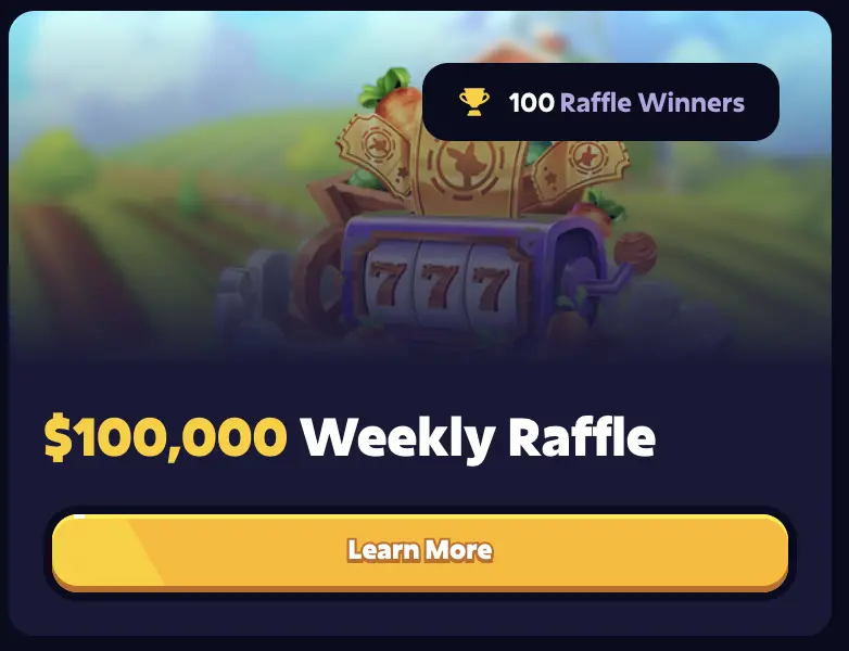 Roobet Weekly Raffle