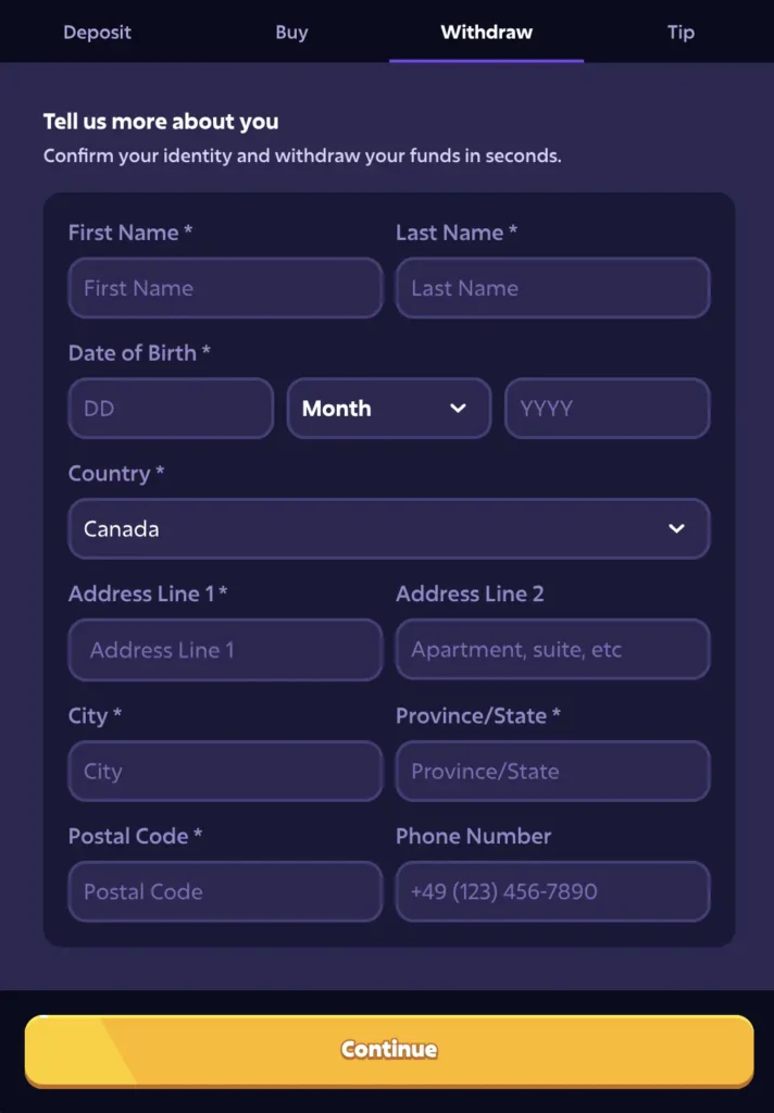 Roobet Withdrawal